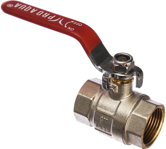 Полнопроходной шаровой кран PRO AQUA , Н-В 1 FWL53-m25-f25x