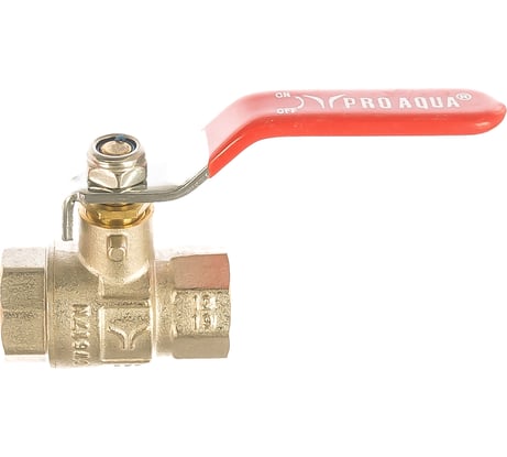 Полнопроходной шаровой кран PRO AQUA , В-В 1/2 FWL51-f15-f15x
