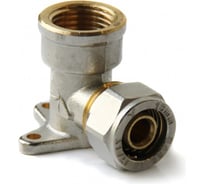 Угольник PRO AQUA с креплениями ВР 16x1/2 K22-16-F15b