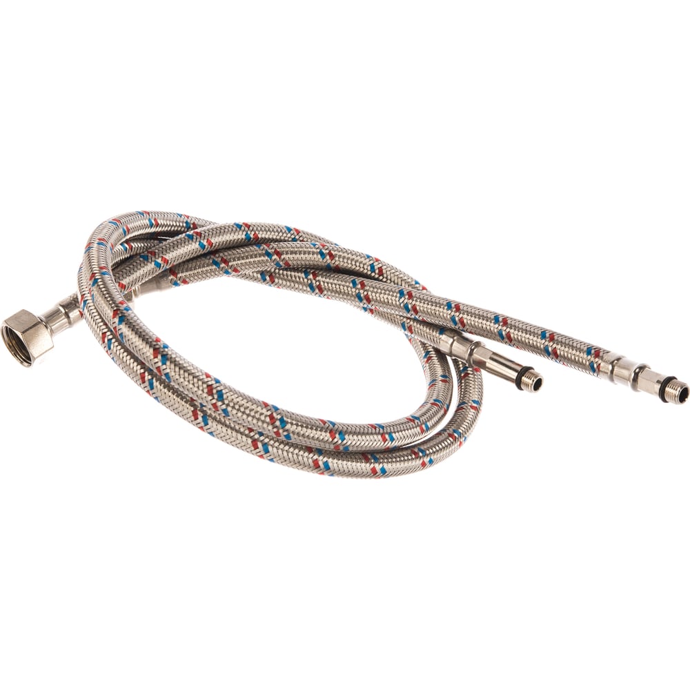 Подводка для смесителя М-10, 12 мм, пара, 80 см Профитт 4827325 ...