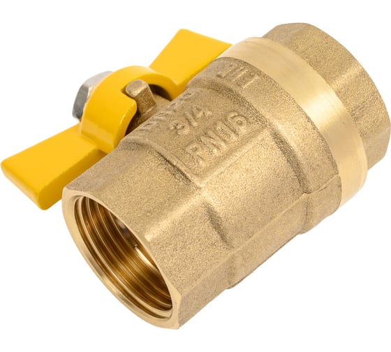 Шаровой кран STI бабочка Г/Г 20 ГАЗ 00000003682 1