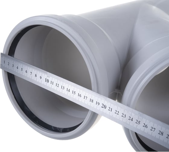 Тройник Бесшумная канализация PRO AQUA STILTE PLUS 160x160/45 STPL2016016045