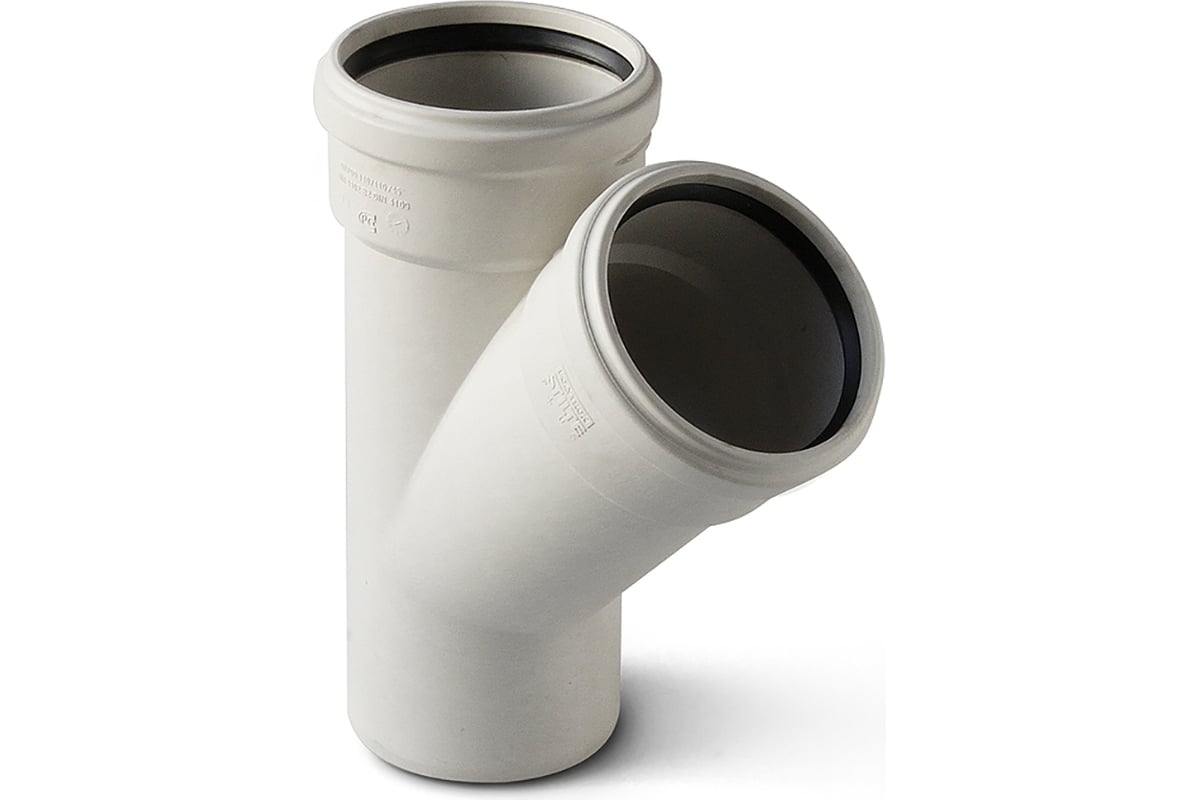 Тройник Бесшумная канализация PRO AQUA STILTE PLUS 200x200/45 ...