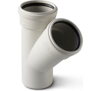 Тройник Бесшумная канализация PRO AQUA STILTE PLUS 200x200/45 STPL2020020045