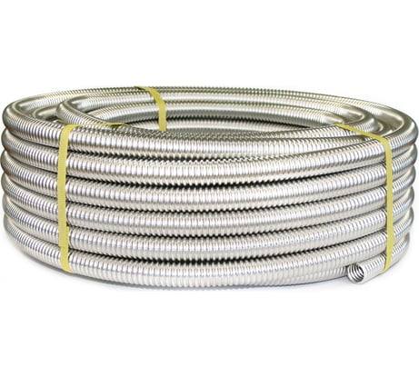 Гофрированная труба Stahlmann из нержавеющей стали SS304 25А, 10м отожженная 2217476