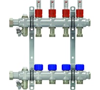 Коллекторная группа ELSEN 1 дюйм, 3 контура, размер отвода-3/4, EMi03.03