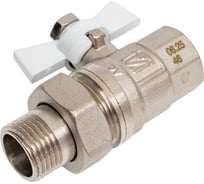 Шаровой кран STI накидная гайка, 15, бабочка 3663