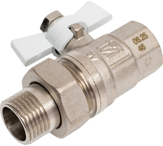 Шаровой кран STI накидная гайка, 15, бабочка 3663 1