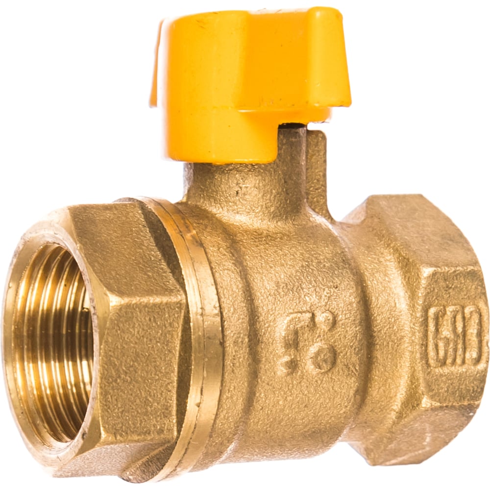 Шаровый кран Профитт газовый, 3/4, латунь, ВР/ВР бабочка 4828179 ...