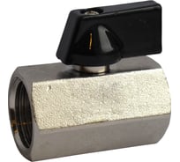 Шаровый кран Профитт МИНИ 1/2, ВР/ВР, флажок, хром 4826670