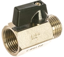 Шаровый кран Профитт МИНИ 1/2, ВР/НР, флажок, хром 4826687