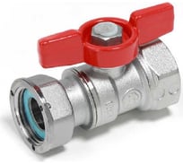 Шаровой кран Giacomini 1x1 В-В, с рукояткой бабочка, латунь R251PY006