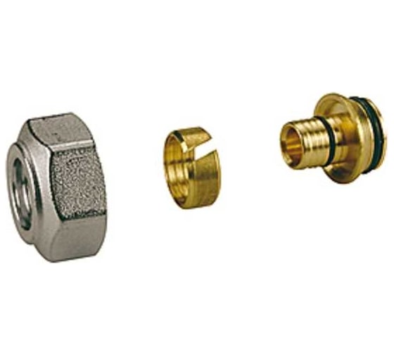 Переходник Giacomini 16x1/2, латунь, евроконус R179EY053 1