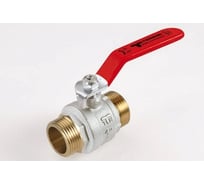 Кран Tiemme 1 1/4" НН шаровой (плоская ручка) Mistral 2360042