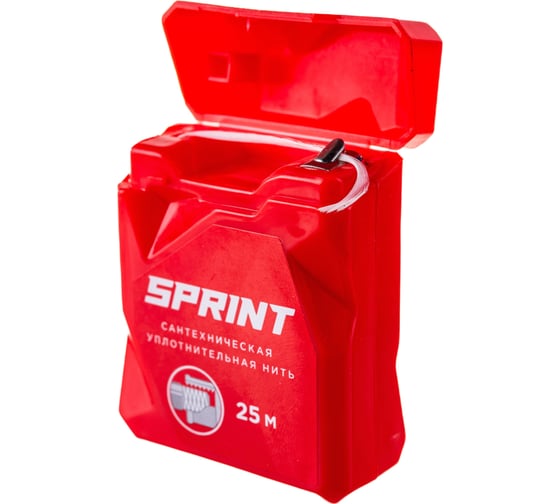 Уплотнительная нить Sprint бокс, м-25, блистер 04065 4630009040651