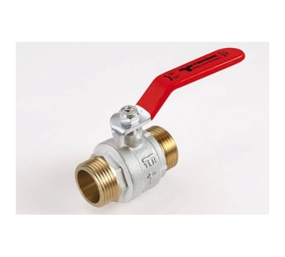 Кран Tiemme 1" НН шаровой (плоская ручка) 2360041/2382