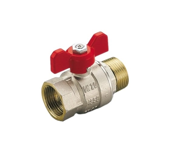 Кран Tiemme 1/2" ВН шаровой (бабочка) Scirocco 2310003/2321