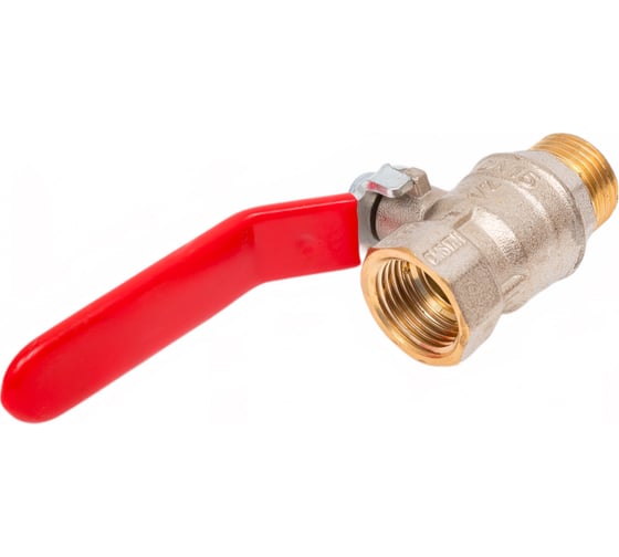 Кран Tiemme 1/2" ВН шаровой (плоская ручка) 2360028