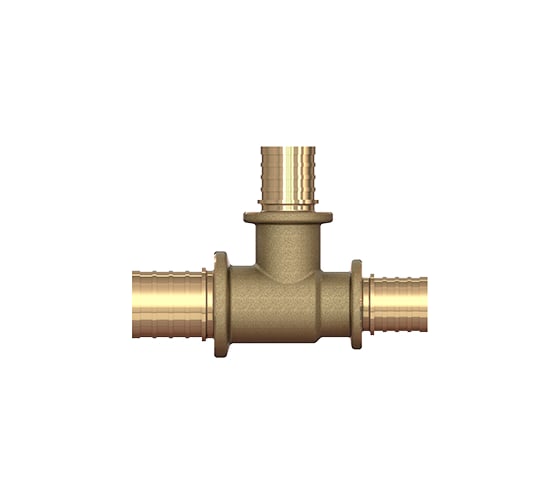 Тройник ELSEN Monolit 25, 25, 20, латунь, редукционный EFA31.252520B