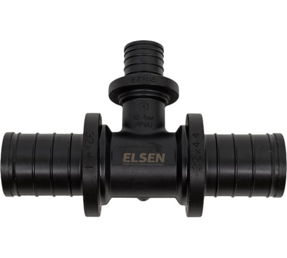 Тройник ELSEN 32, 20, 32, PPSU полифенилсульфон, редукционный EFA31.322032P 1