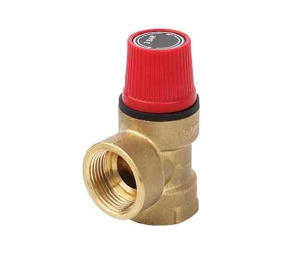 Предохранительный клапан ELSEN 1/2", 1/2", ВВ, давление срабатывания, бар-3, TC -115, латунь ESV03.1212
