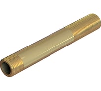Сгон ELSEN Metalit, прямой, НН, 1/2", 1/2", длина сгона, мм-100, латунь EBF28.12-100