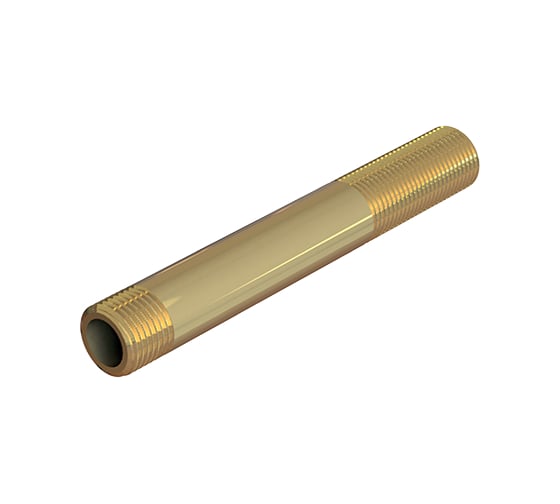 Сгон ELSEN Metalit, прямой, НН, 1/2", 1/2", длина сгона, мм-100, латунь EBF28.12-100 1
