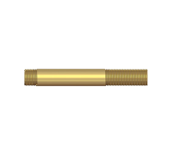 Сгон ELSEN Metalit, прямой, НН, 1/2", 1/2", длина сгона, мм-100, латунь EBF28.12-100