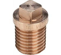 Заглушка VIEGA 3/8 НР бронза 320096