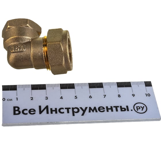 Угольник Stahlmann 15х1/2 EF 2217210