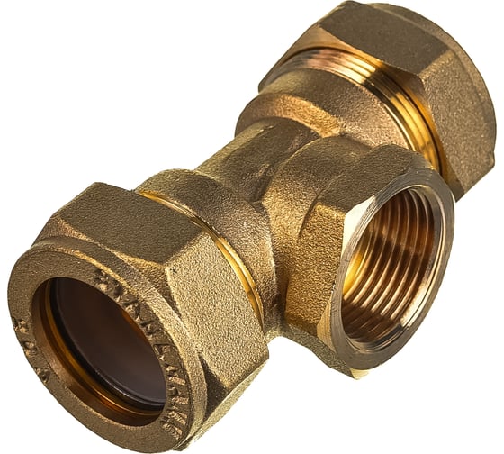 Тройник Stahlmann F 20х3/4х20 EF 2217200