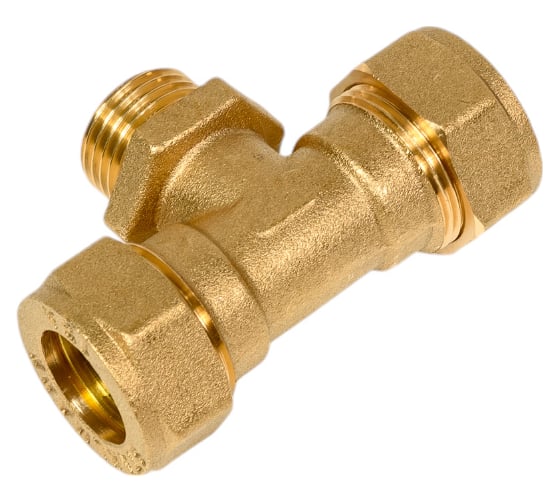 Тройник Stahlmann M 15х1/2х15 EF 2217203