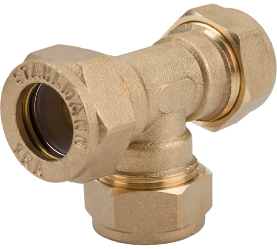 Тройник Stahlmann 15х15х15 EF 061292 2217205