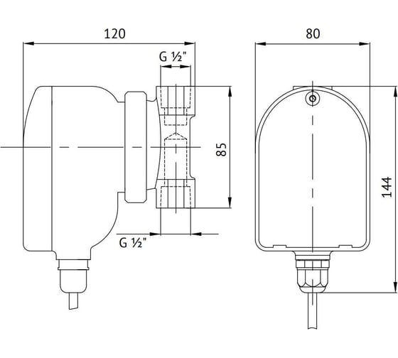 Циркуляционный насос UNIPUMP (ГВС) UPН 15-1.5 68103