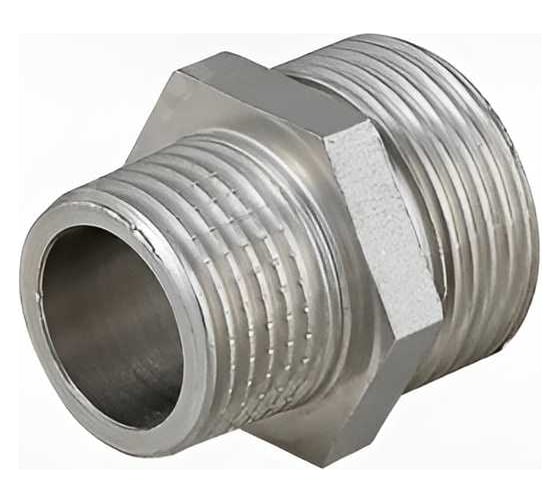 Ниппель Aquadeel нн 1'1/2x1'1/4 переходной, никелированный BFN-002-214 5473946 1