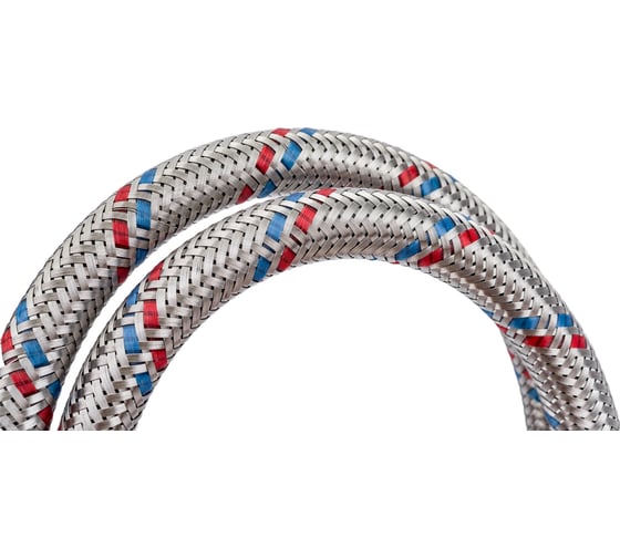 Комплект г/п для смесителя VALTEC М10х18+М10х35 - G1/2 80см VTf.005.IS.0410080