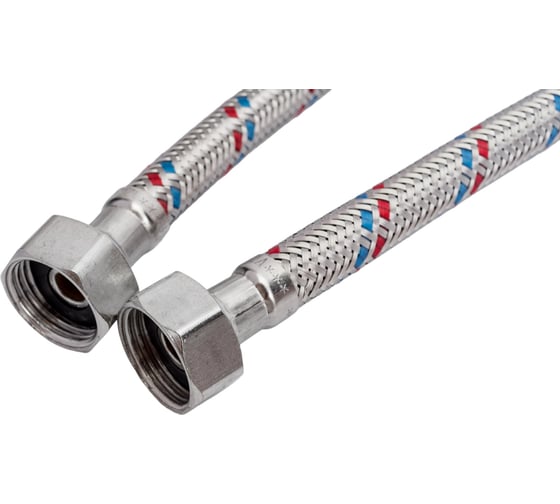 Комплект г/п для смесителя VALTEC М10х18+М10х35 - G1/2 80см VTf.005.IS.0410080