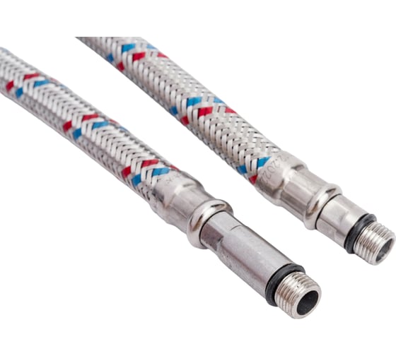 Комплект г/п для смесителя VALTEC М10х18+М10х35 - G1/2 80см VTf.005.IS.0410080