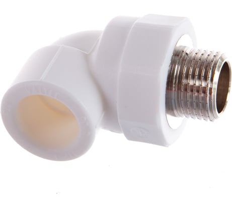 Угольник VALTEC PPR с переходом на наружную резьбу 20х1/2 VTp.753.0.02004