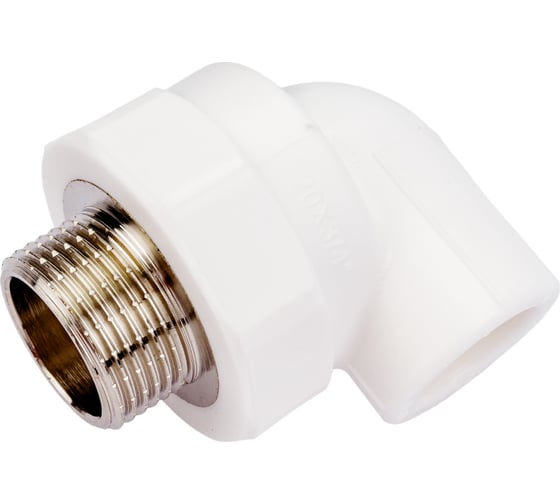 Угольник VALTEC PPR с переходом на наружную резьбу 20х3/4 VTp.753.0.02005