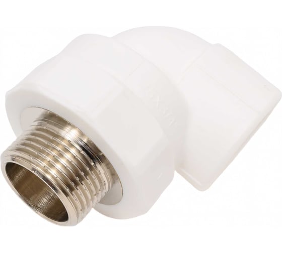 Угольник VALTEC PPR с переходом на наружную резьбу 25х3/4 VTp.753.0.02505