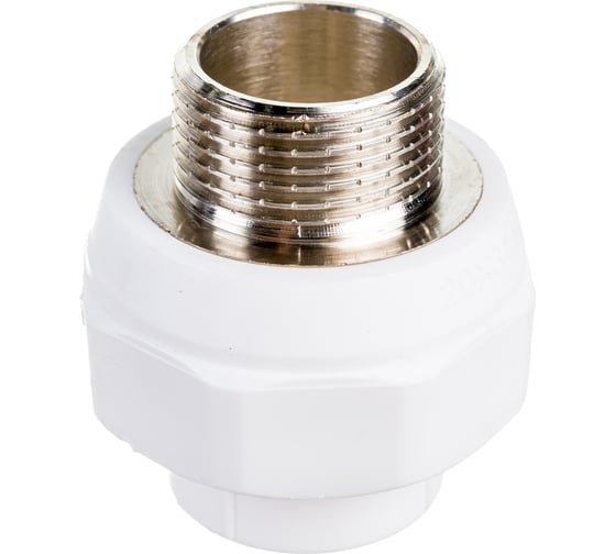 Соединитель VALTEC PPR с переходом на наружную резьбу 20х3/4 VTp.701.0.02005