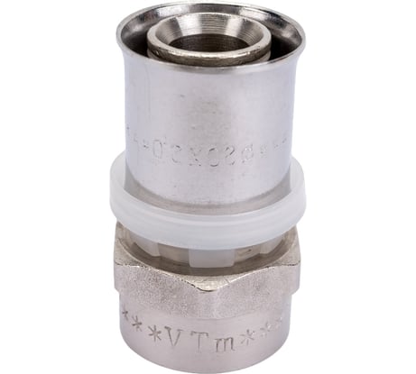 Соединитель VALTEC пресс с переходом на внутреннюю резьбу 20х1/2 VTm.202.N.002004