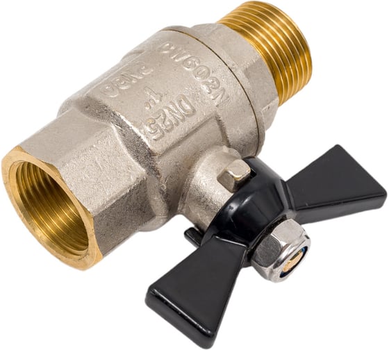 Шаровой кран VALTEC PERFECT, рукоятка бабочка 1 вн.-нар. VT.318.N.06