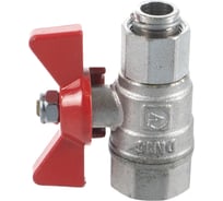 Шаровой кран для подключения манометра VALTEC 1/2вн. -3/8вн. VT.807.N.0403