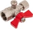 Шаровой кран для подключения  манометра VALTEC 1/2вн. -3/8вн. VT.807.N.0403 4