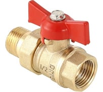 Шаровой кран VALTEC СТАНДАРТ с полусгоном 1/2, вн.-нар. VT.127.G.04