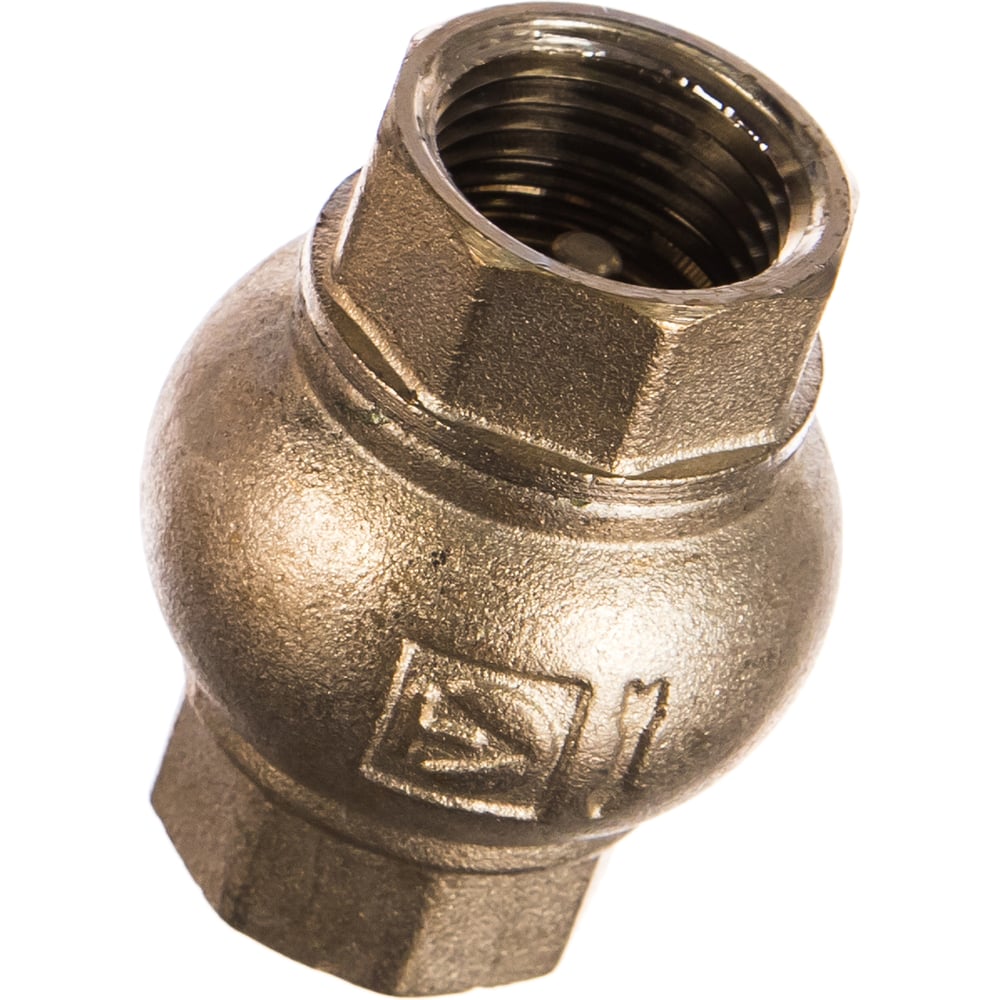 Обратный клапан VALTEC 1/2 /латунный золотник/ VT.151.N.04 - выгодная ...