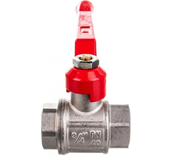 Шаровой кран VALTEC трехходовой, тип L 3/4 вн.-вн.-вн. VT.360.N.05