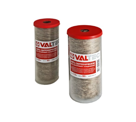 Сантехническая льняная нить VALTEC для резьб. соед. /110м/ VT.FLAX.0.110